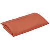 vidaXL Replacement Fabric for Outdoor Parasol Terracotta 300 cm