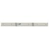 vidaXL Ceiling Spotlight Nickel 73 x 5.5 x 16.5 cm Metal