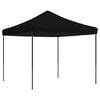 vidaXL Foldable Party Tent Pop-Up Black 292x292x315 cm