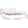 vidaXL Bed Frame without Mattress Super King Size Solid Wood Pine