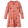 vidaXL Kids' Dress Old Rose 116