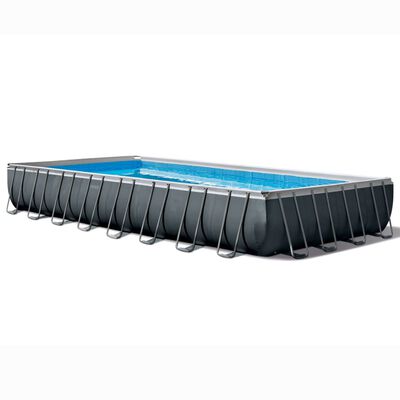 Intex Swimming Pool Set Ultra XTR Frame Rectangular 975x488x132 cm