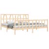 vidaXL Bed Frame without Mattress Super King Size Solid Wood Pine
