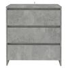 vidaXL Sideboard Concrete Grey 70x41x75 cm Engineered Wood