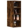vidaXL Hanging Cabinet Riga Smoked Oak 20x29.5x60 cm Engineered Wood