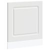 vidaXL Dishwasher Panel "Kalmar" White 60x1,5x57 cm Engineered Wood