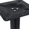 vidaXL Bistro Table Leg Black 70x40x72 cm Cast Iron