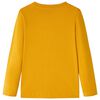Kids' T-shirt with Long Sleeves Ochre 116