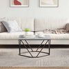 vidaXL Coffee Table Grey Sonoma 80 x 80 x 45 cm