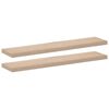 vidaXL Floating Shelves 2 pcs 110x23.5x4 cm Engineered Wood