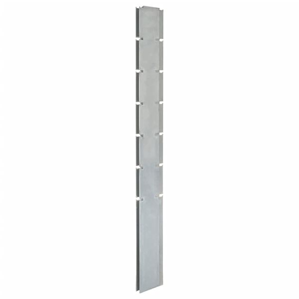 vidaXL Garden Fence Posts 40 pcs Silver 180 cm&nbsp;Galvanised Steel