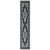 vidaXL Runner Rug BCF Black 80x500 cm