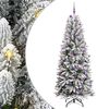 vidaXL Artificial Christmas Tree White 240 cm