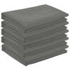 vidaXL Table Cloth 5 pcs Rectangular Light Grey 140 x 140 cm