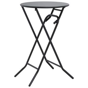 vidaXL Garden Table Anthracite 50 x 50 x 72 cm Metal