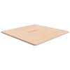 vidaXL Square Table Top 70x70x1.5 cm Untreated Solid Wood Oak