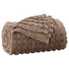 vidaXL Throw Blankets 6 pcs Camel 240 x 220 cm Fleece