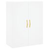 vidaXL Highboard White 69.5x34x180 cm Engineered Wood