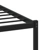 vidaXL Bed Frame without Mattress with Headboard Brown Oak 100x200 cm