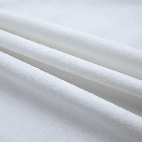 vidaXL Blackout Curtains with Metal Rings 2 pcs Off White 140x245 cm