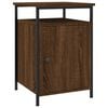 vidaXL Bedside Cabinets 2 pcs Brown Oak 40x42x60 cm Engineered Wood