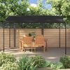 vidaXL Canopy Anthracite 4x3 m 180 g/m² Fabric and Steel