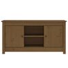 vidaXL TV Cabinet Honey Brown 103x36.5x52 cm Solid Wood Pine