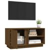 vidaXL TV Cabinet Honey Brown 80x35x40.5 cm Solid Wood Pine