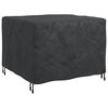vidaXL Outdoor Furniture Cover Black 100 x 100 x 70 cm 600D