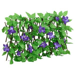 vidaXL Artificial Ivy Trellis Expandable Green 180x30 cm