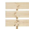vidaXL Bed Frame without Mattress Solid Pine Wood 120x200 cm