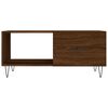 vidaXL Coffee Table Brown Oak 90x50x40 cm Engineered Wood