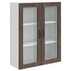 vidaXL Dishwasher Panel Kalmar Brown Oak 80 x 31 x 100 cm
