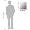 vidaXL Wall Mirror 40x40 cm Square Glass