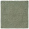 vidaXL Area Rugs Olive Green 120 x 120 cm Jute