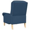 vidaXL Armchair Blue 76 x 94 x 102 cm Fabric