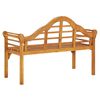 vidaXL Garden Bench 125 cm Solid Wood Acacia