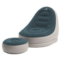 Easy Camp Inflatable Lounge Set Comfy Steel Grey and Blue