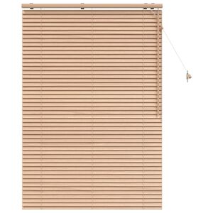 vidaXL Venetian Blind Oak Look 120 x 160 cm 35 mm Solid Paulownia Wood