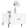 vidaXL Coffee Table High Gloss White 50x50x40 cm Engineered Wood