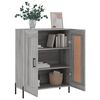 vidaXL Sideboard Grey Sonoma 69.5x34x90 cm Engineered Wood