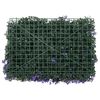 &nbsp;vidaXL Artificial Leaf Fence&nbsp;24 pcs Purple 40x60 cm