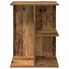 vidaXL Bedside Table Old Wood 46.5x29x61 cm Engineered Wood
