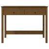 vidaXL Desk with Drawers Honey Brown 100x50x78 cm Solid Wood Pine