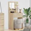 vidaXL Bedroom Dressing Tables Sonoma Oak 80 x 39.6 x 135 cm