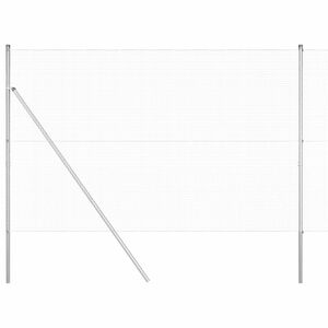 vidaXL Ground Fix Welded Wire Fence 10 x 1.5 m (W x H)