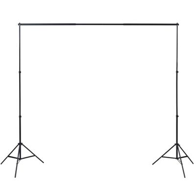 vidaXL Photo Studio Kit with Shooting Table. Backdrop and Reflector