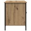 vidaXL TV Cabinet Artisan oak 100 x 40 x 50 cm Engineered wood