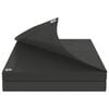 vidaXL Tarpaulin with Eyelets Anthracite Grey 4 x 5 m 90 gsm PE