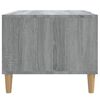 vidaXL Coffee Table Grey Sonoma 89,5x50x40 cm Engineered Wood